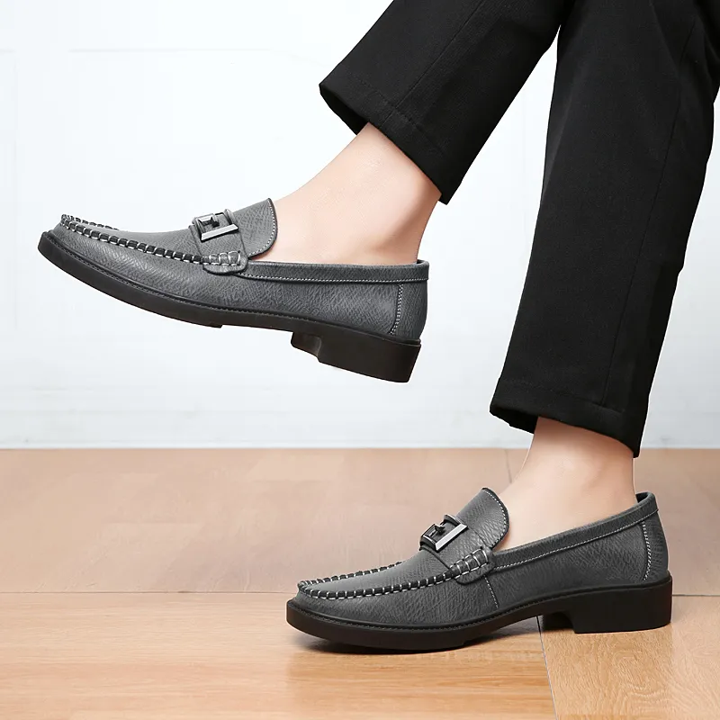 Mr. Thorn Tree Loafers Men's Gray-3