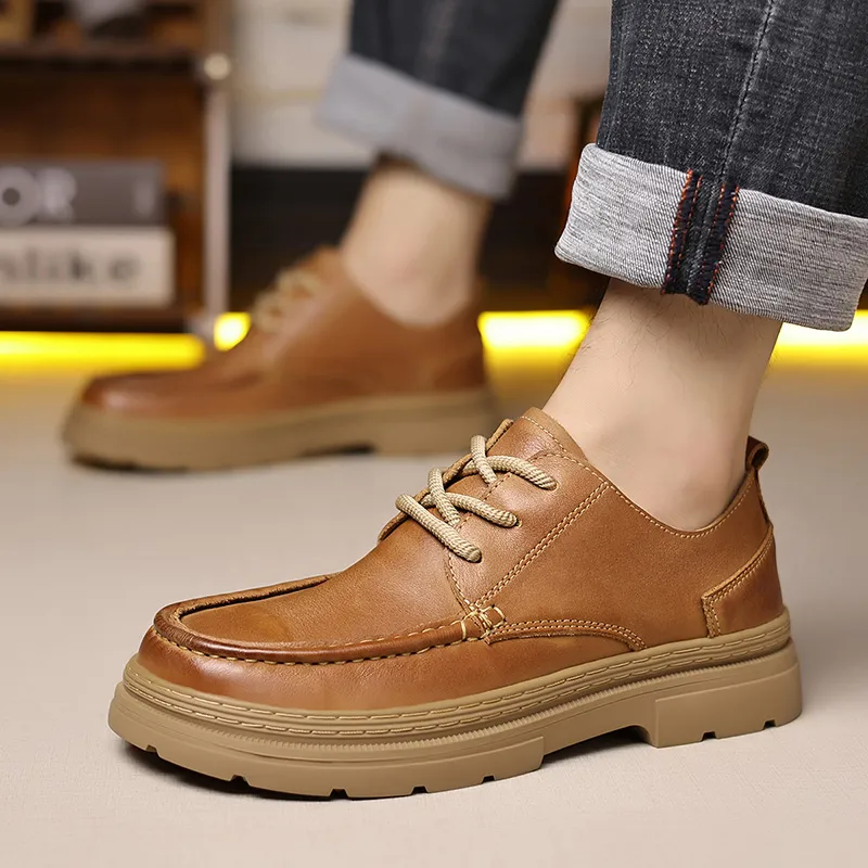 Mr. Thorn Tree Casual Shoes Men's Yellow-2