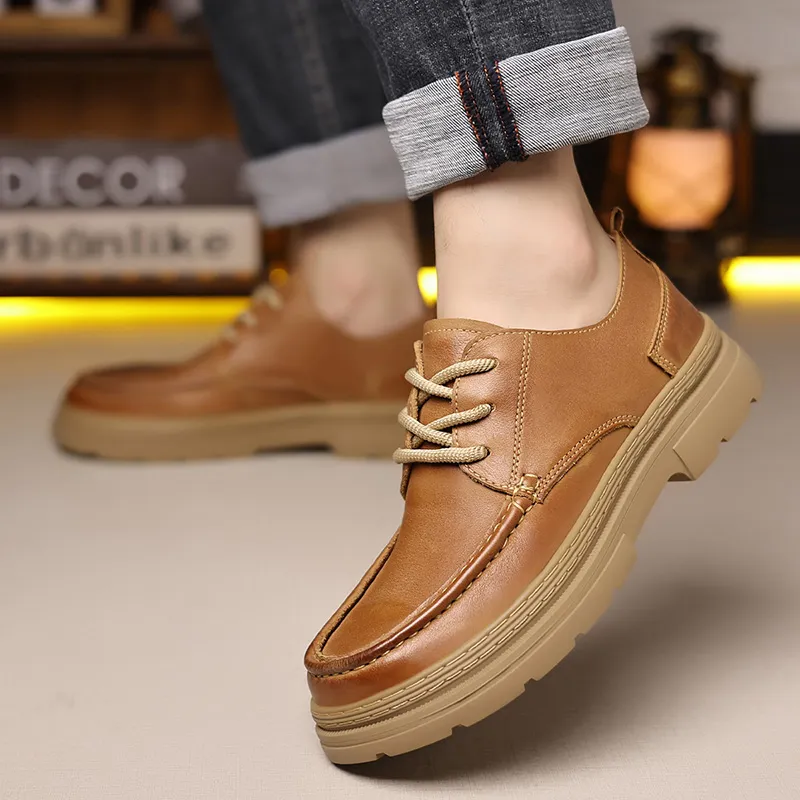 Mr. Thorn Tree Casual Shoes Men's Yellow-3