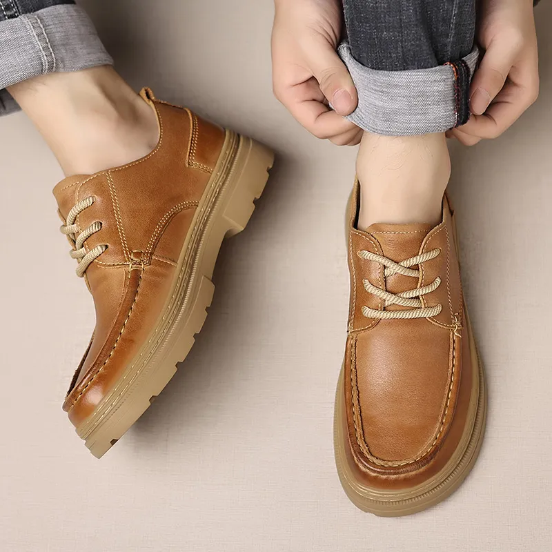 Mr. Thorn Tree Casual Shoes Men's Yellow-5