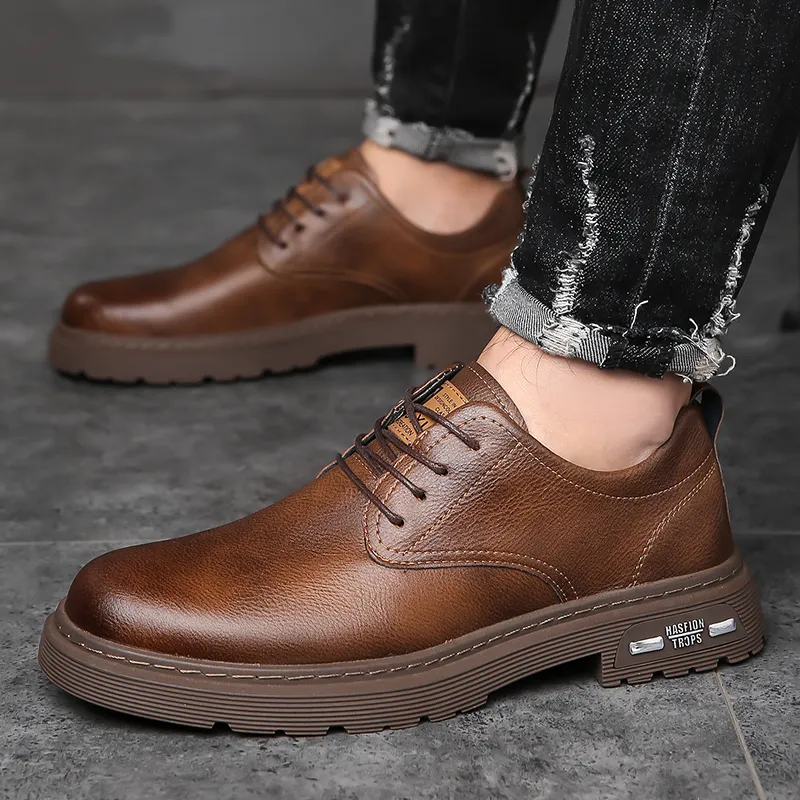Mr. Thorn Tree Casual Shoes Men's Brown-1