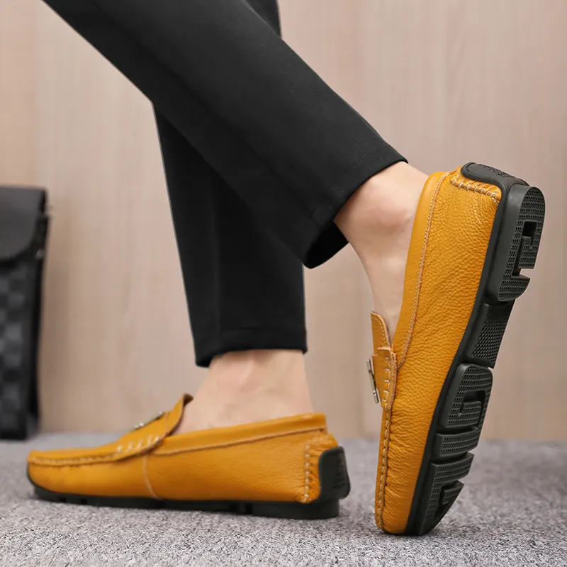 Mr. Thorn Tree Casual Shoes Men's Yellow-4