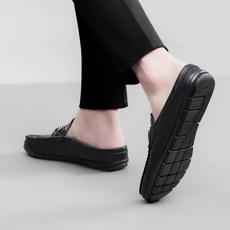 Mr. Thorn Tree Abrasion Resistant Wrap toe Slippers Men's-4