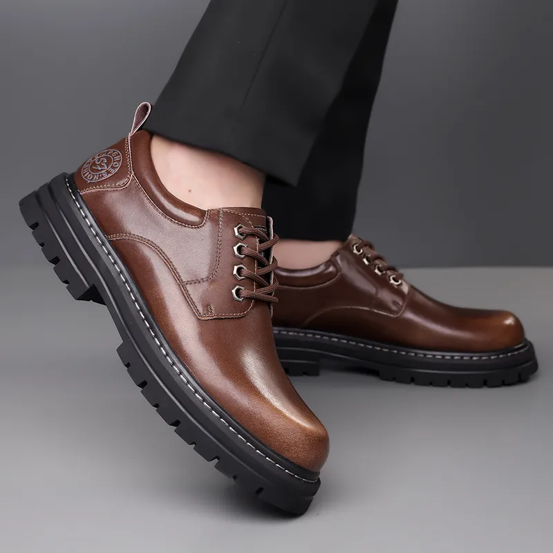 Mr. Thorn Tree Casual Shoes Men's Brown-1