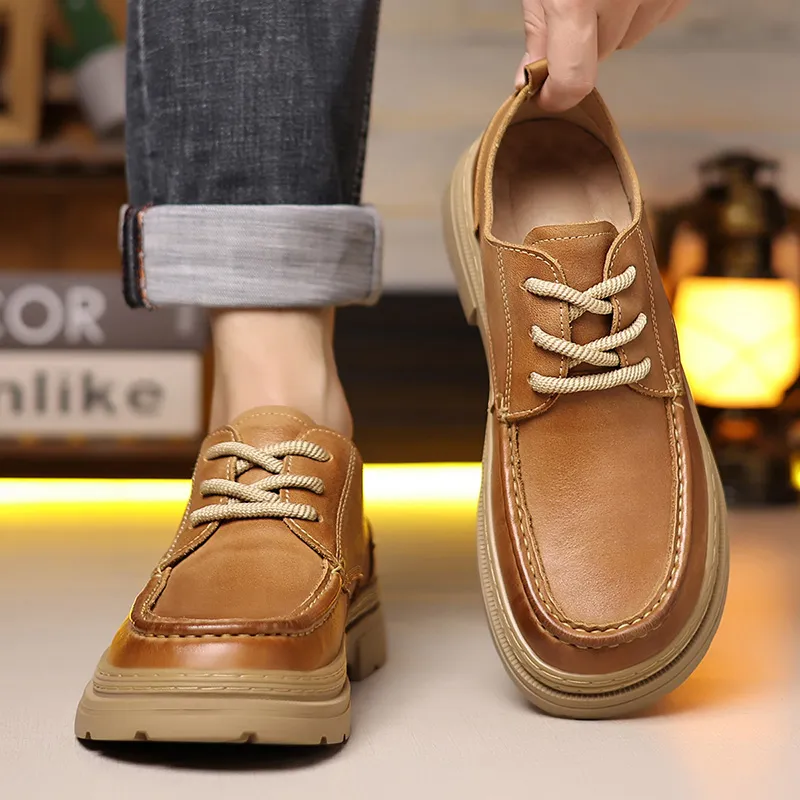 Mr. Thorn Tree Casual Shoes Men's Yellow-4