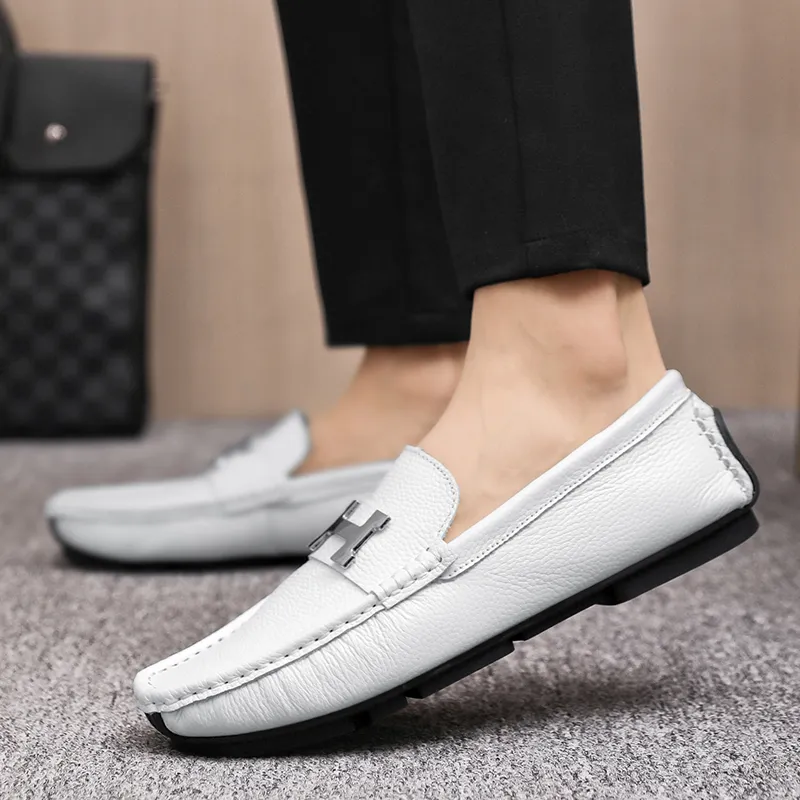 Mr. Thorn Tree Casual Shoes Men's White-5