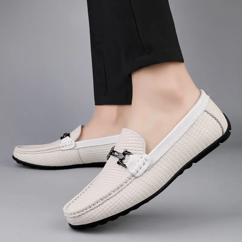 Mr. Thorn Tree Casual Shoes Men's White-1