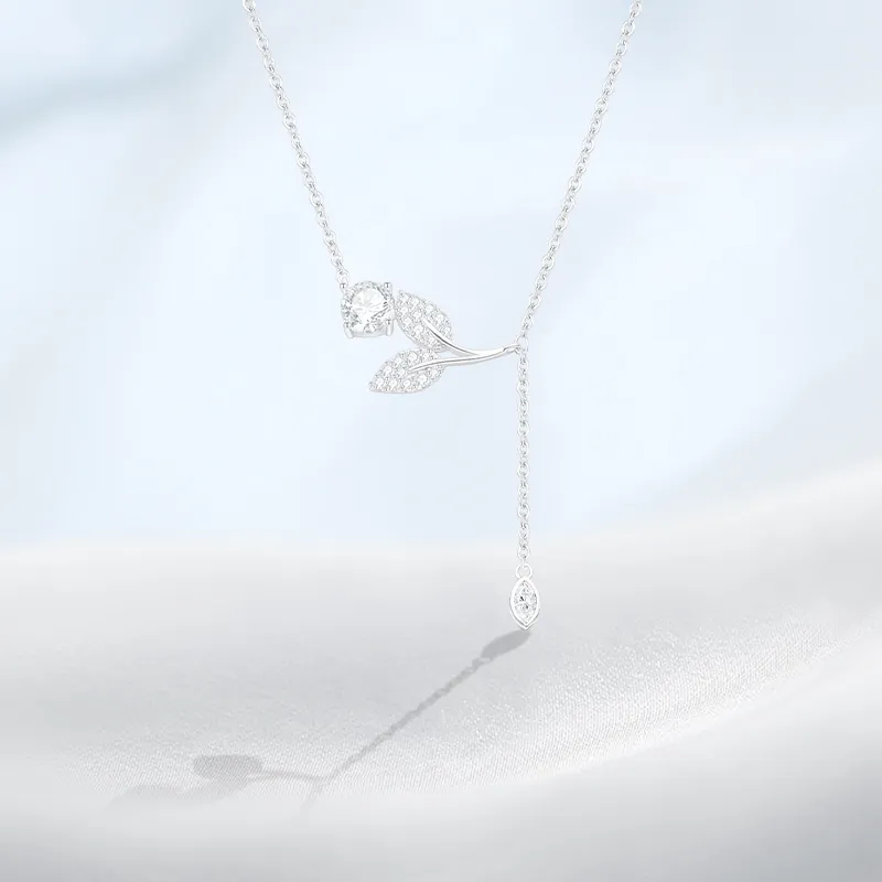 PRETTY DIARY S925 Silver Necklaces Women's-1