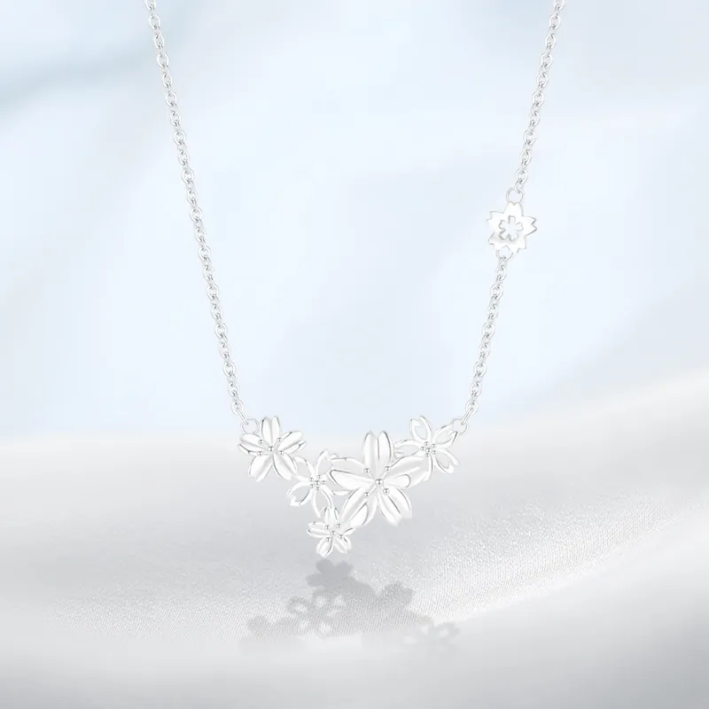 PRETTY DIARY S999 Fine Silver Necklaces Women's-2
