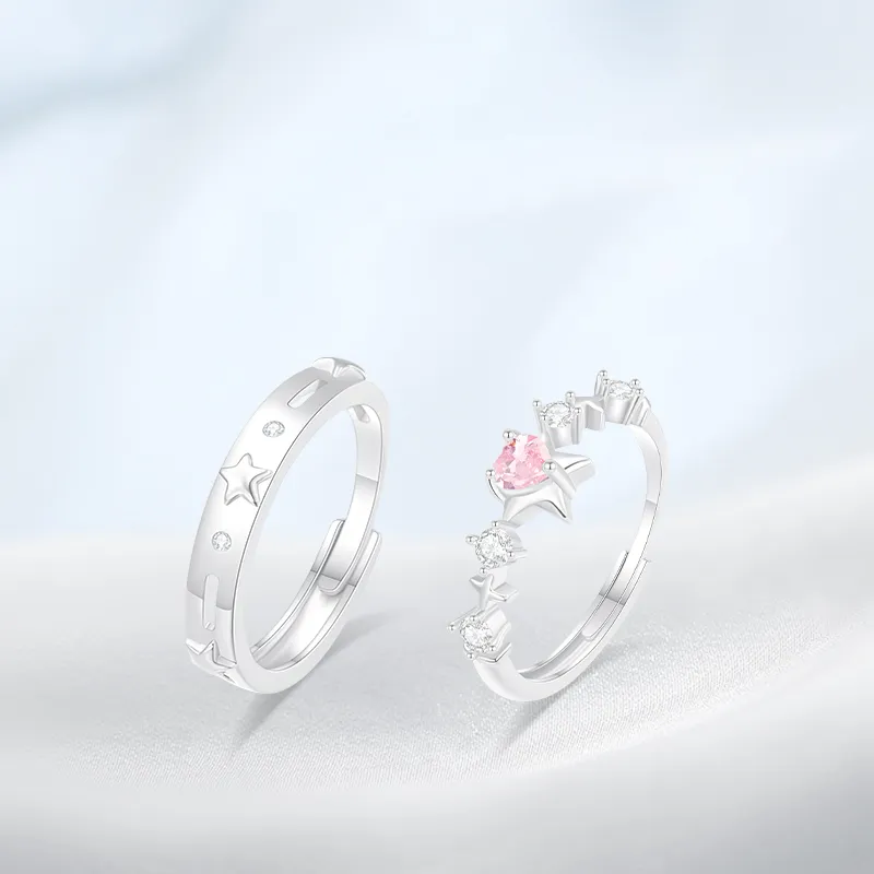 PRETTY DIARY Alloy Rings Unisex-1