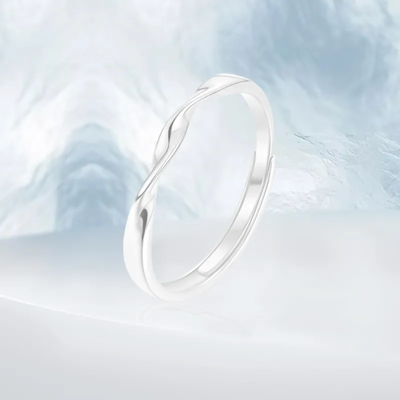 PRETTY DIARY S925 Silver Rings Unisex-2