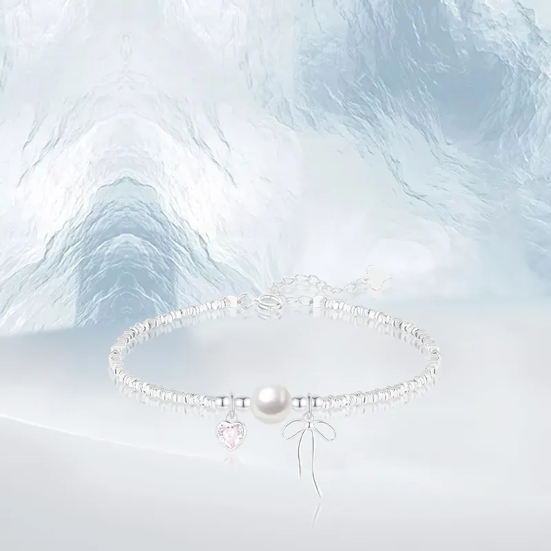 PRETTY DIARY S925 Silver Bracelets Women's-1