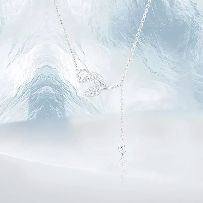 PRETTY DIARY S925 Silver Necklaces Women's-2