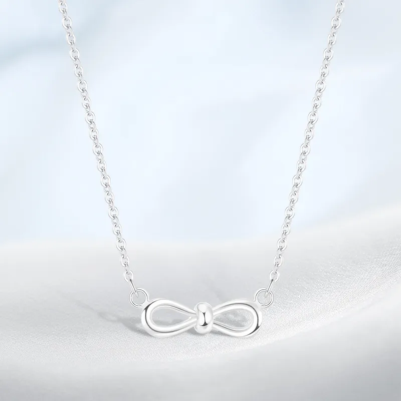 PRETTY DIARY S925 Silver Necklaces Women's-2