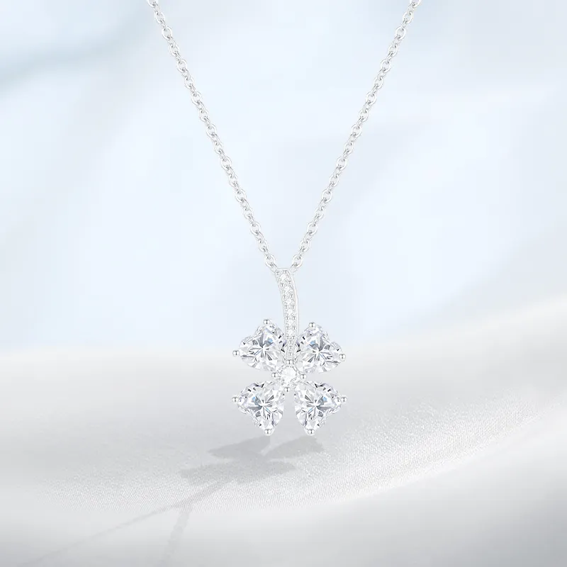 PRETTY DIARY Zircon Necklaces Women's-2