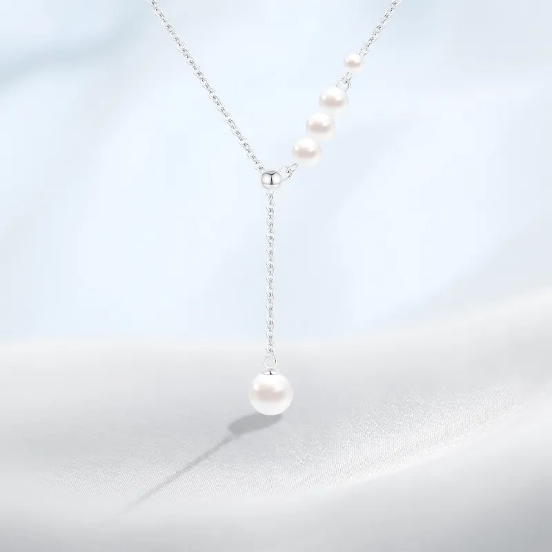 PRETTY DIARY 999 Fine Silver Necklaces Women's-1