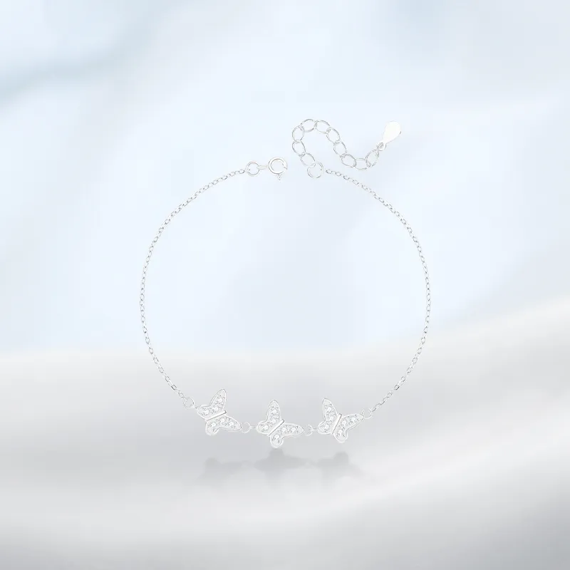 PRETTY DIARY S999 Fine Silver Bracelets Women's-1