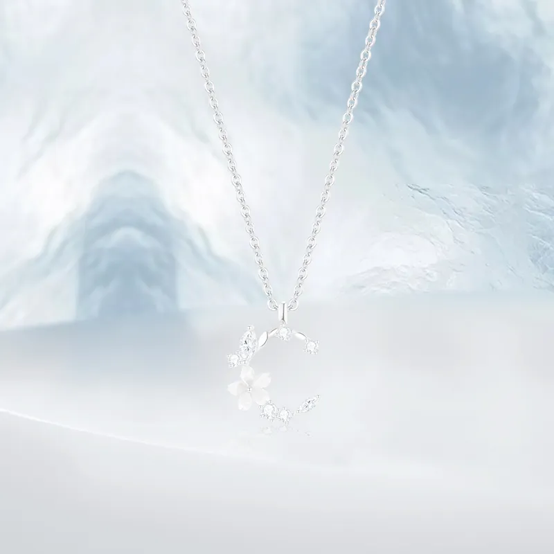 PRETTY DIARY S999 Fine Silver Necklaces Women's-1