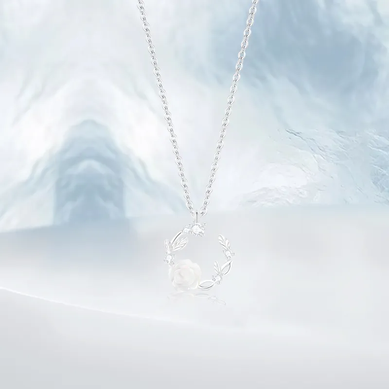 PRETTY DIARY S925 Silver Necklaces Women's-2
