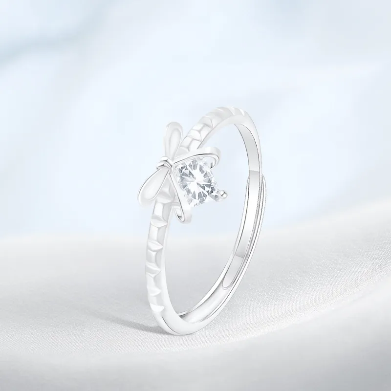 PRETTY DIARY S925 Silver Rings Unisex-1