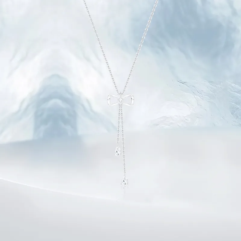 PRETTY DIARY S925 Silver Necklaces Women's-2