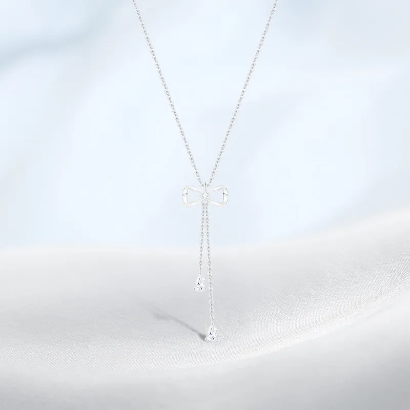 PRETTY DIARY S925 Silver Necklaces Women's-1