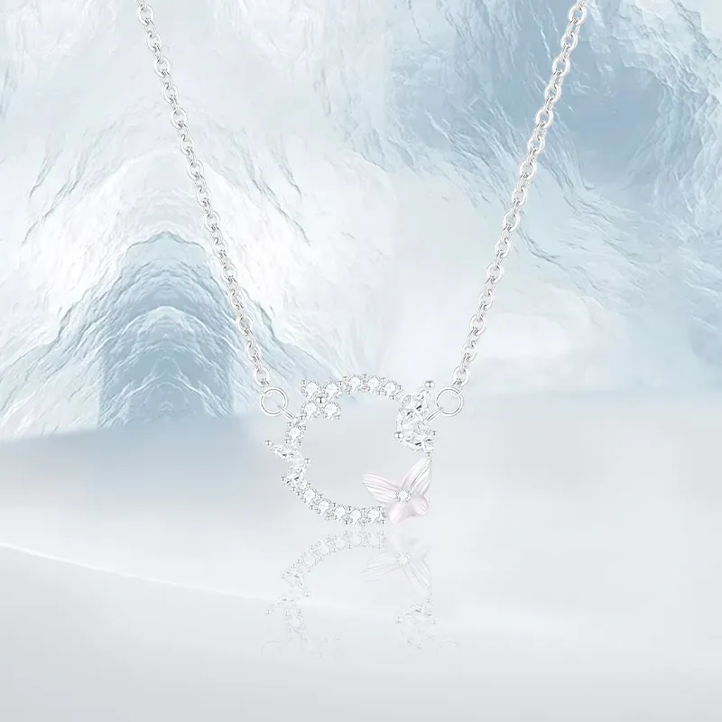 PRETTY DIARY Alloy Necklaces Women's-2