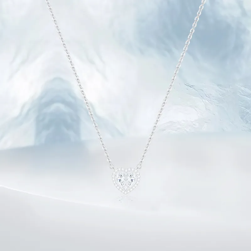 PRETTY DIARY Zircon Necklaces Women's-2