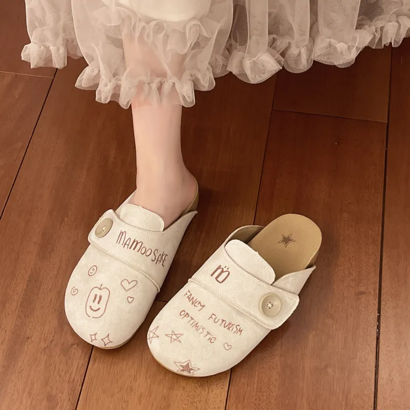 WENPU Closed Toe Slippers Women's-11