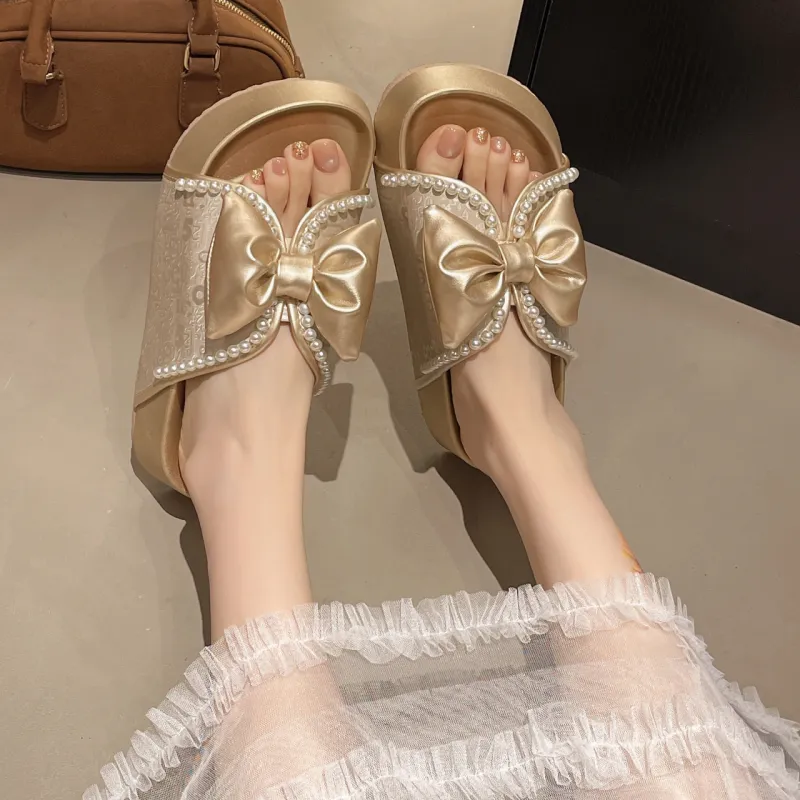 WENPU Slip Resistant Abrasion Resistant Slide Slippers Women's-8