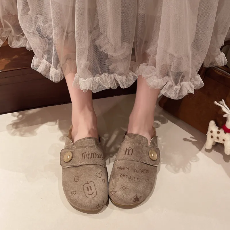 WENPU Closed Toe Slippers Women's-1