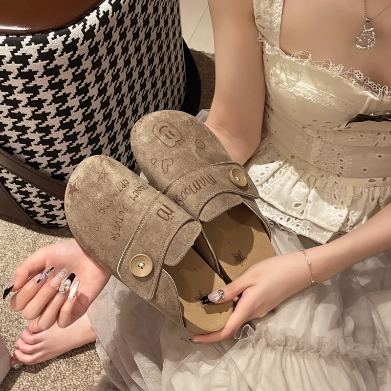 WENPU Closed Toe Slippers Women's-2