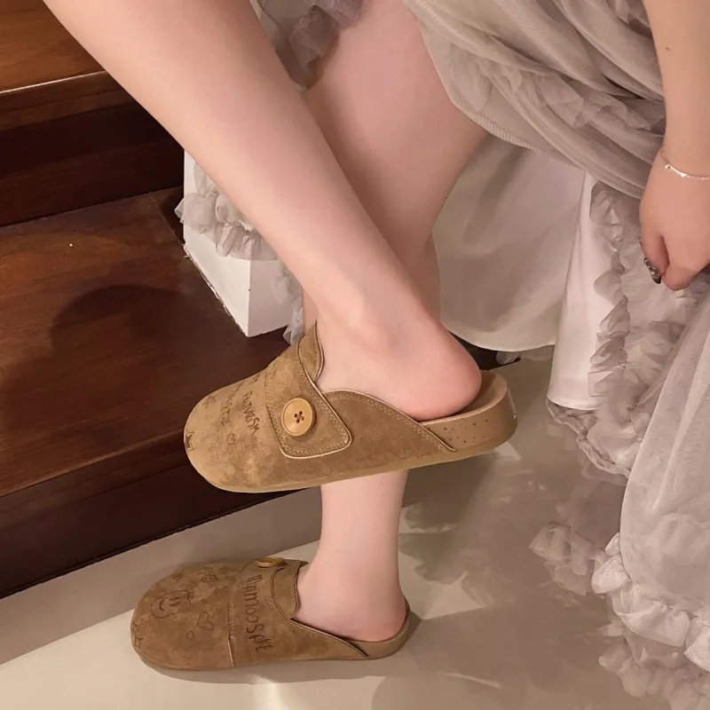 WENPU Closed Toe Slippers Women's-5