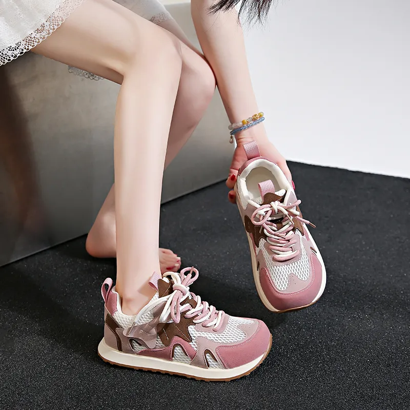 WENPU Slip Resistant, Breathable, Lightweight Low Top Casual Shoes Women's-11