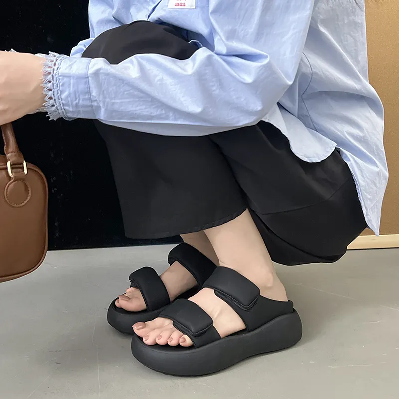 WENPU Slide Slippers Women's-5
