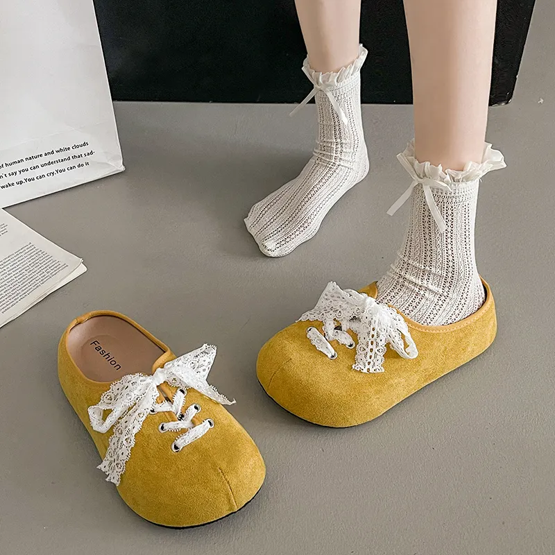 WENPU Closed Toe Slippers Women's-21