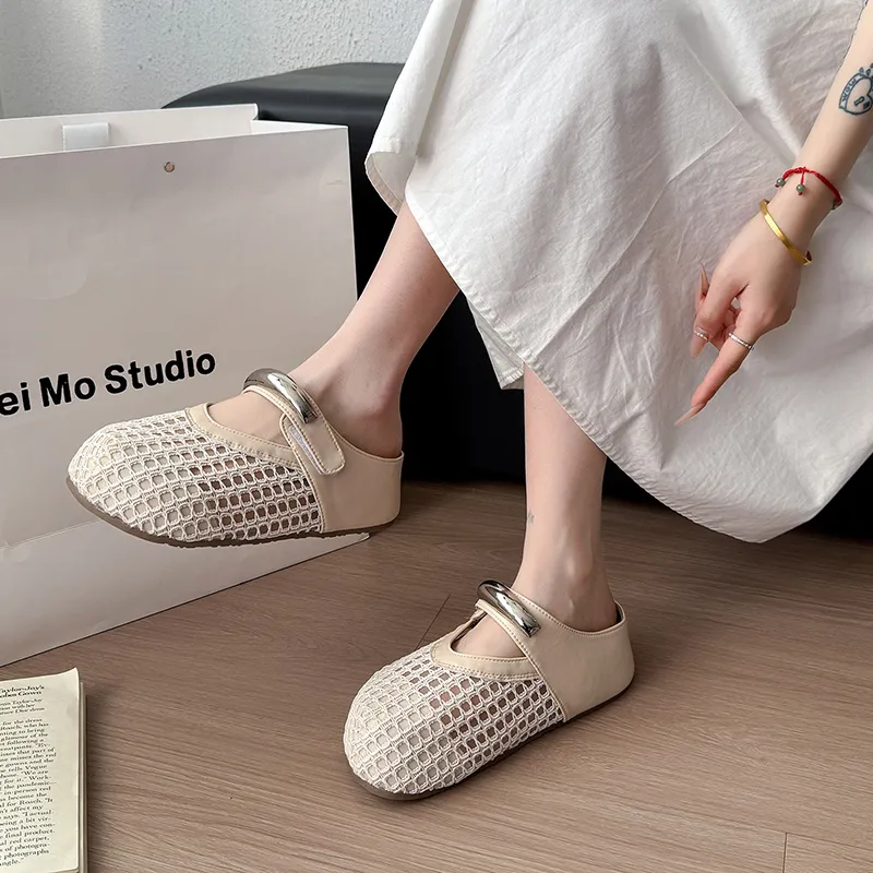 WENPU Closed Toe Slippers Women's-8