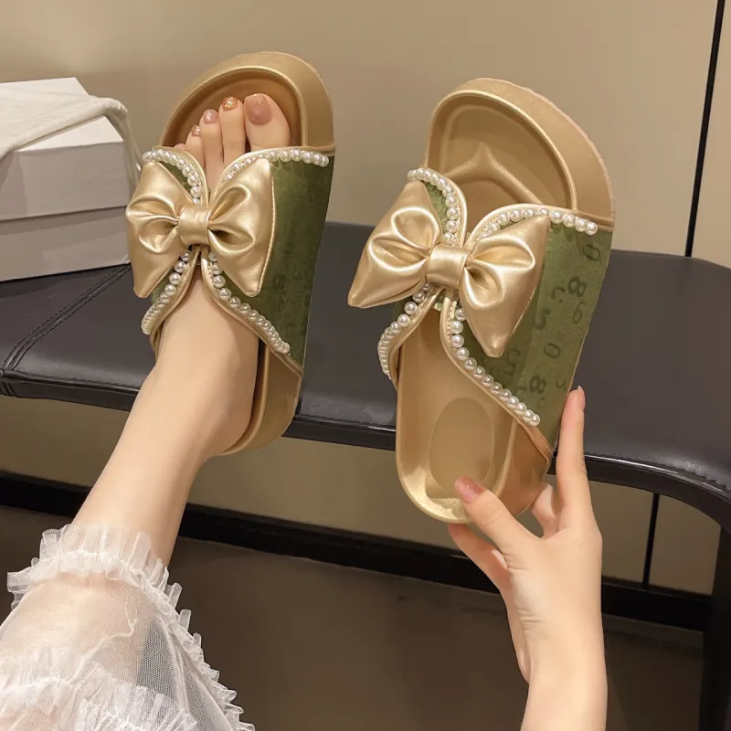 WENPU Slip Resistant Abrasion Resistant Slide Slippers Women's-11
