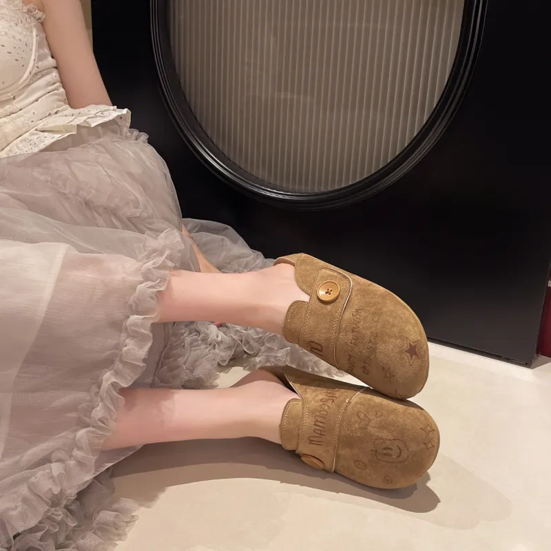 WENPU Closed Toe Slippers Women's-7