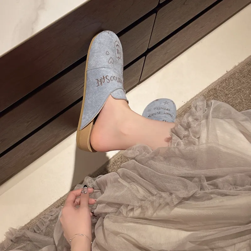 WENPU Closed Toe Slippers Women's-18