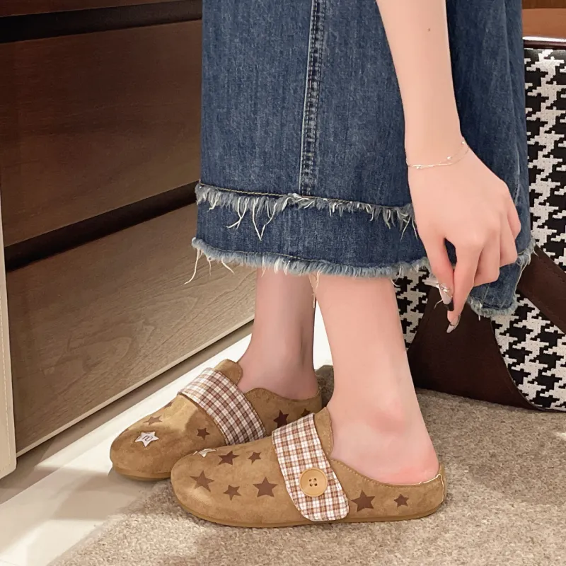 WENPU Closed Toe Slippers Women's-20
