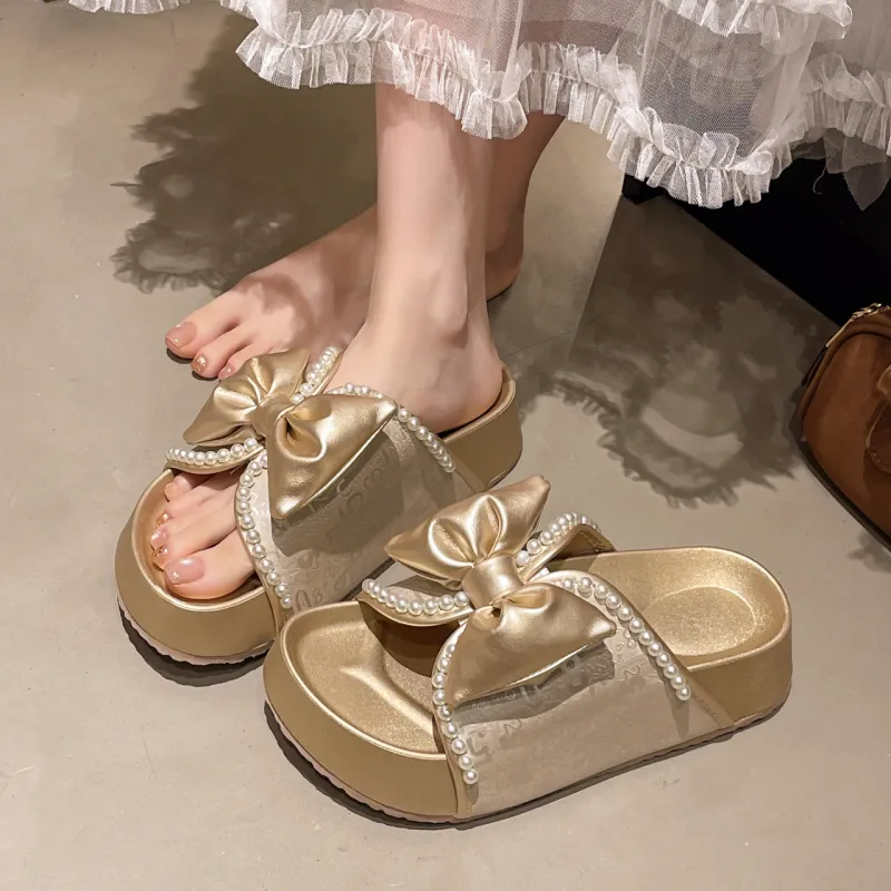 WENPU Slip Resistant Abrasion Resistant Slide Slippers Women's-9
