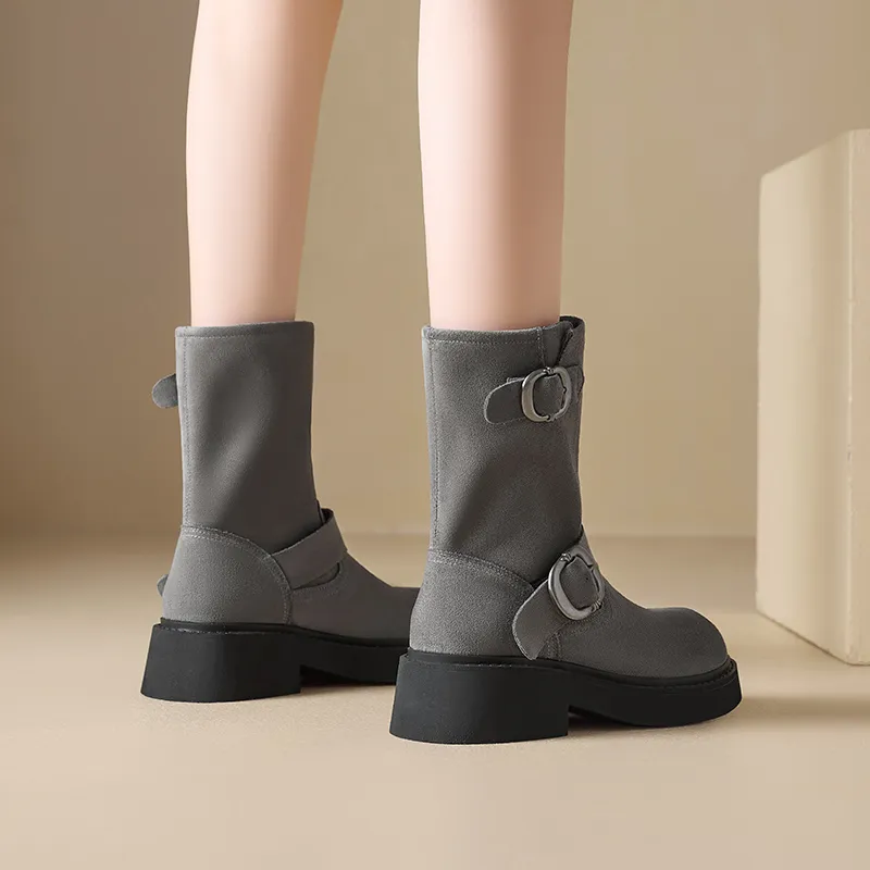AGSDON Ankle Boots Women's-5