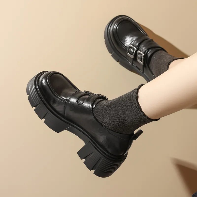 AGSDON Loafers Women's Black-2