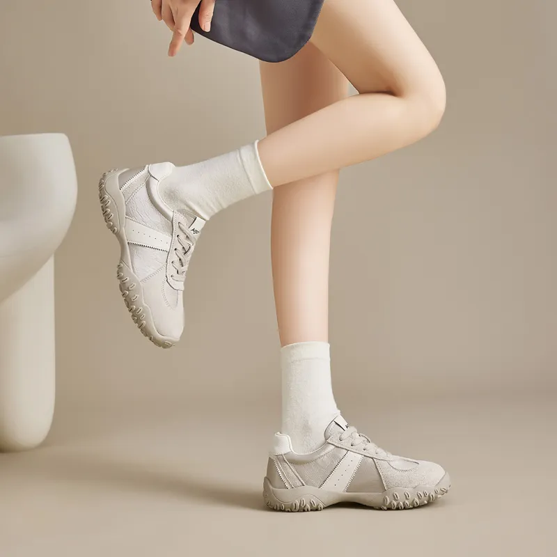 AGSDON Slip Resistant Low Top Casual Shoes Women's-2