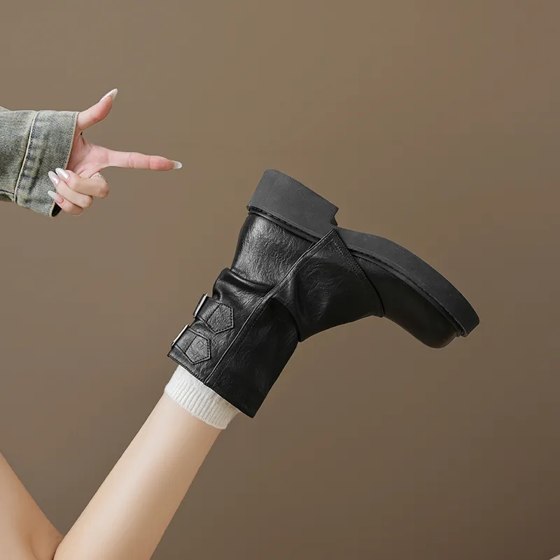 AGSDON Ankle Boots 4.5cm Women's-13