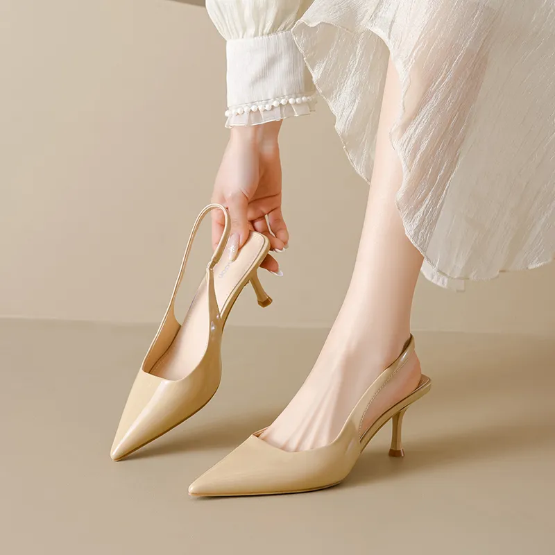 AGSDON Slim Heel High Heels 7.5cm Women's-9