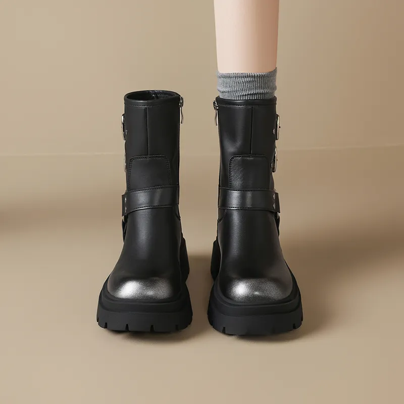 AGSDON Ankle Boots 5.5cm Women's-9