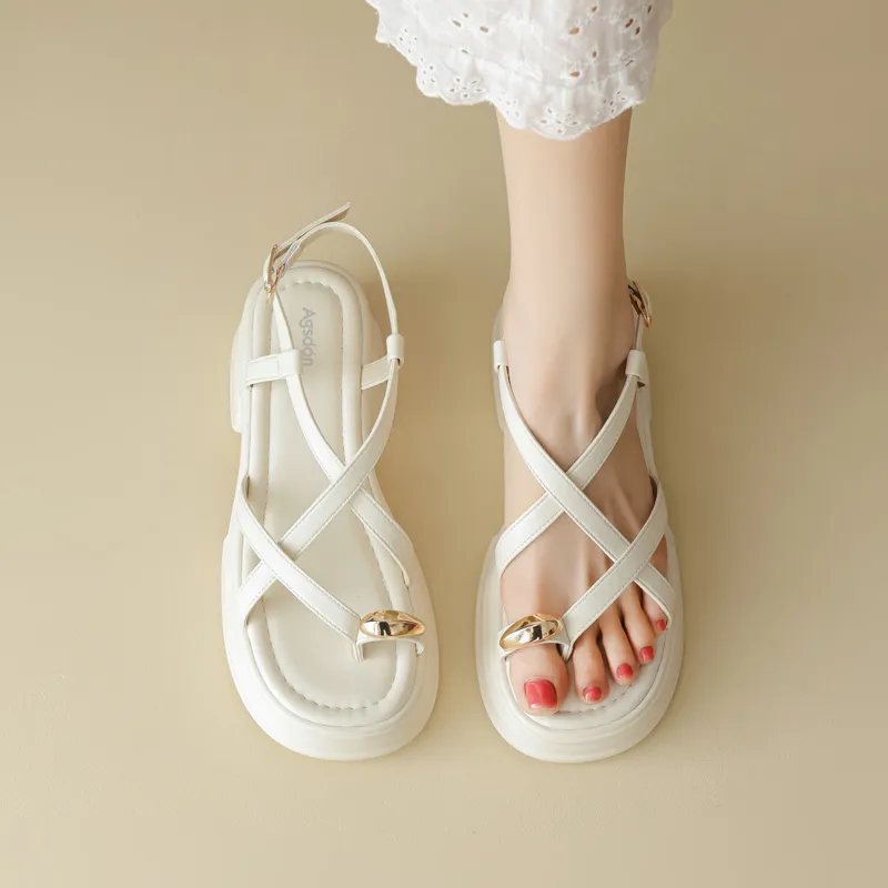 AGSDON Roman Sandals 6cm Women's-2