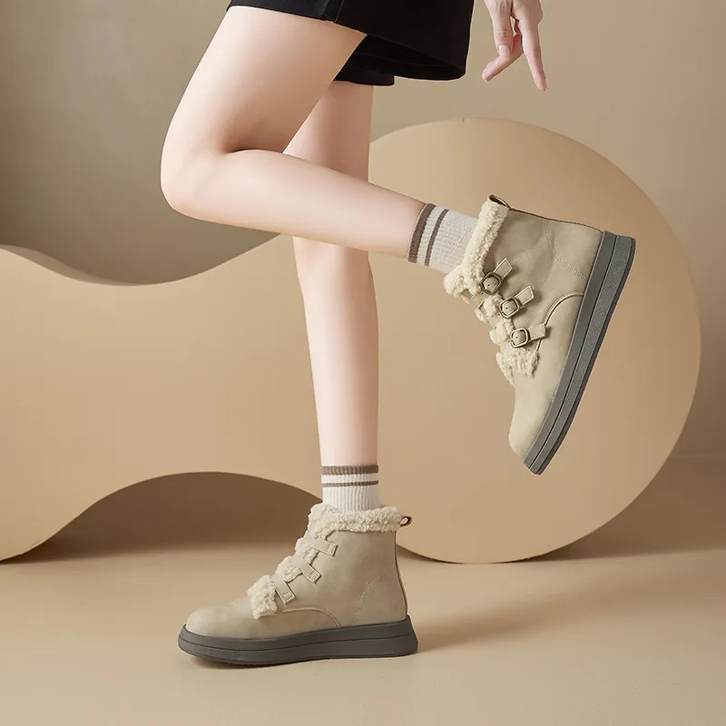 AGSDON Ankle Boots 3.5cm Women's-10